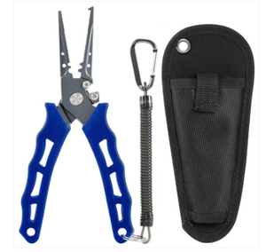 Reaction Tackle - Stainless Split Ring 7” Fishing Pliers