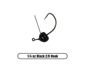 X-ZONE - Tungsten Weedless Wacky Jig Head