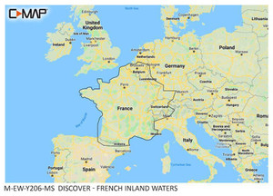 Lowrance - C-MAP® DISCOVER™ - French Inland Waters