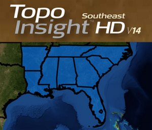 Lowrance - Topo Insight HD Southeast V14