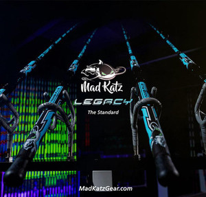 MADKATZ - Ice Blue legacy Spinning (it glows)