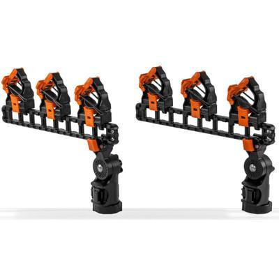 Yak Attack - SideStage Pro Rod Rack with LockNLoad Mounting System SKU: RHM-1007
