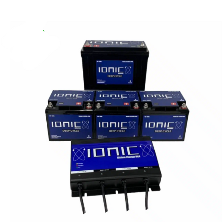 IONIC LITHIUM - Ionic Lithium 36V LiFePO4 Bass Boat Bundle | Trolling Motors and Starter Batteries