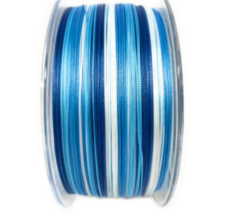 Reaction Tackle - 16Strand Hollow Core -  Blue Camo