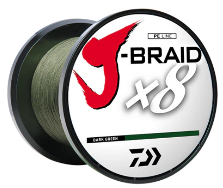DAIWA - J-Braid Grand 150yd - Dark Green