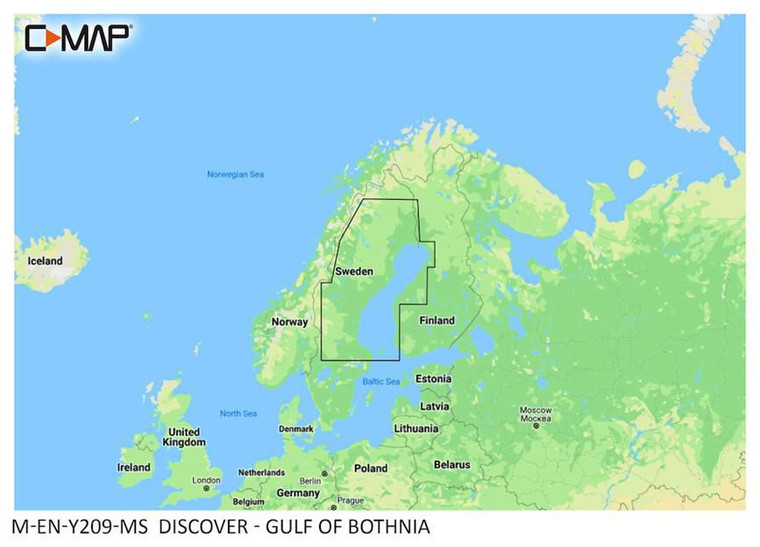 Lowrance - C-MAP® DISCOVER™ - Gulf of Bothnia