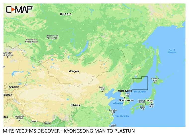 Lowrance - C-MAP® DISCOVER™ - Kyongsong Man to Plastun