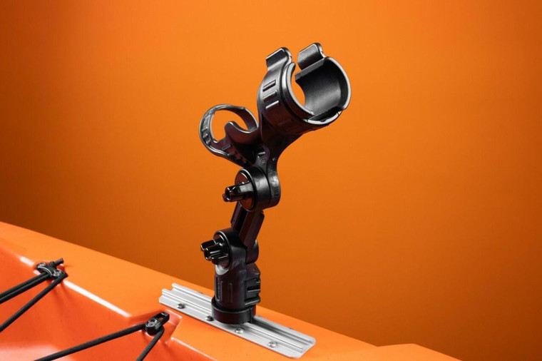 Yak Attack - Omega Pro™ Rod Holder with Track Mounted LockNLoad™ Mounting System - RHM-1002