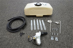 Complete Windshield Washer Bottle Kit - 1967-1970 B Body