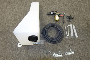 Complete Windshield Washer Bottle Kit - 1970-1971 E Body - with Electric Pump