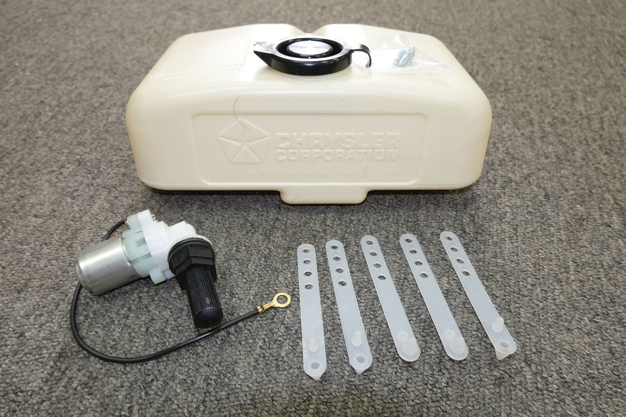 Windshield Washer Tank & Pump Kit - 1967-1970 All B Body 