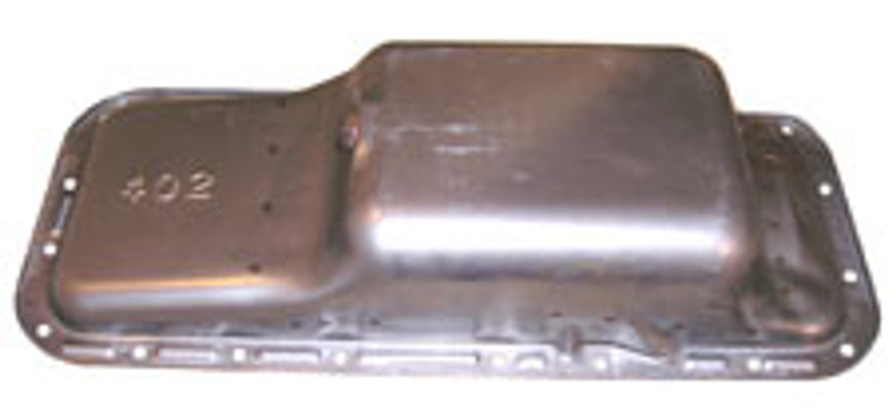 Stock 402 Oil Pan All Make & Model Dodge and Plymouth 361/383/440 Repro (#402 stamped in the bottom of oil pan): 66 B Body w/ 361; 66-71 B Body w/ 383; 70-71 E Body w/ 383; 67-69 B Body w/ 440