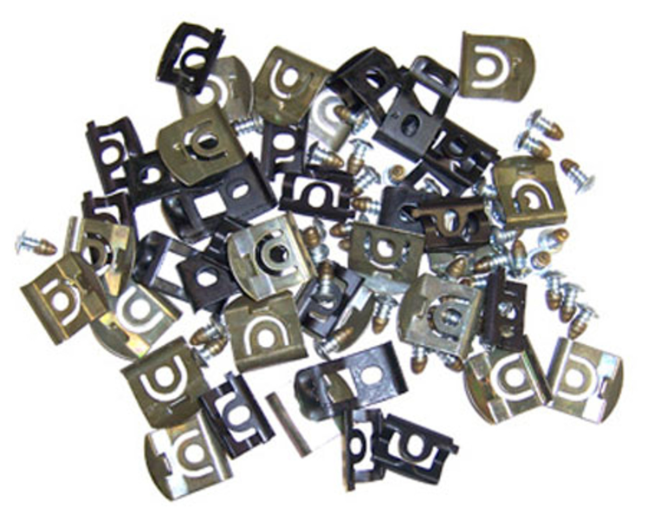 68-69 Barracuda (F/B) Front & Rear Windshield Molding Clip Kit