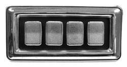 Power Window Switch - 1969-1976 All B & E Body - 4 Button