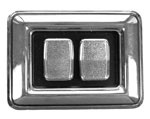 Power Window Switch - 1971-1974 B Body, 1976-1979 Aspen and Volare & 1975-1979 Charger& E Body - Two Button