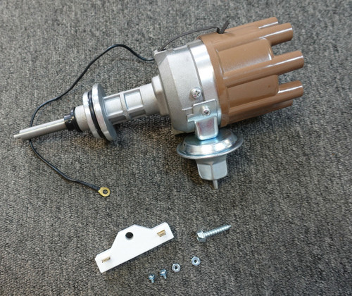 Single Point Distributor - 1967-Up 273, 318 & 340 engines - Standard Ignition - with tan distributor cap