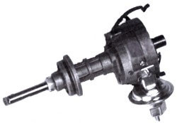 Electronic Distributor - Fits all 170, 198 & 225 Slant Six engines -  with black distributor cap