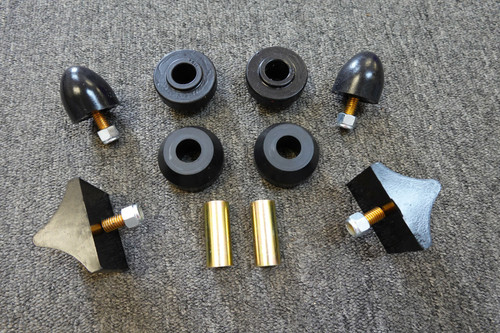 Polyurethane Bump Stop Kit with Strut Rod Bushings - 1966- 1972 B-Body & 1970-1974 E Body
