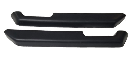 Arm Rest Pads - 1990-1993 Dodge Truck - Dark Gray - Pair