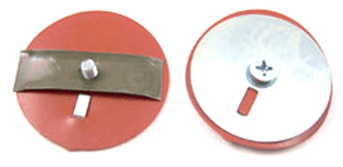 Rear Upper Shock Tower Metal Plug - 1970 Plymouth Cuda and 1970 Dodge Challenger 