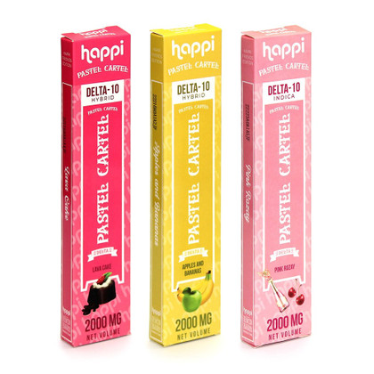 Happi x Pastel Cartel D10 Disposable, 2g