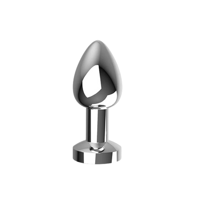 Pure Envy Stainless Steel Remote Vibrating Anal Plug