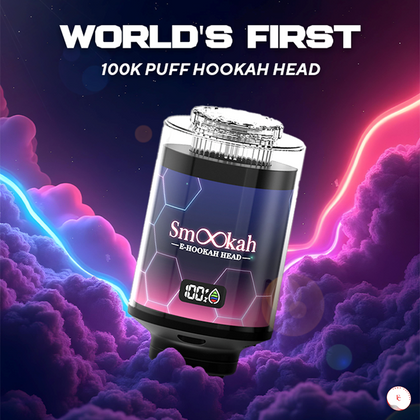 Smookah 100K Puff Disposable E-Hookah Head