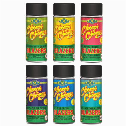 Cheech and Chong Mini Blazers THC-A Pre-Rolls Jar, 5pk