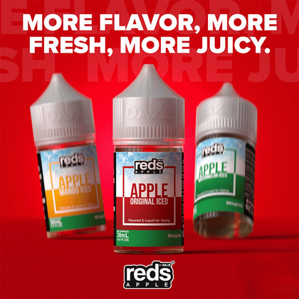 7 Daze Reds Apple Salts 30ml