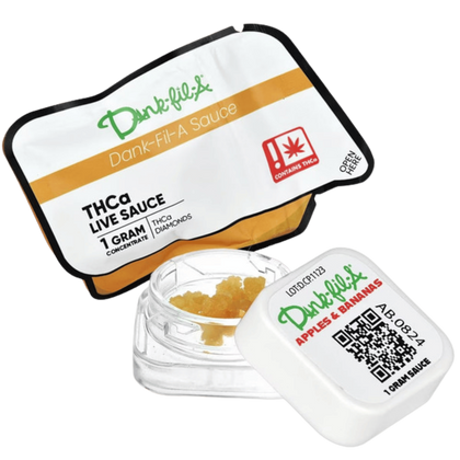 Dank Fil A THC-A Live Sauce Concentrate, 1g