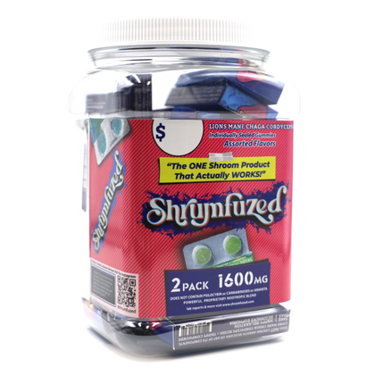 Shrumfuzed Gummies Jar, 2pk/1600mg