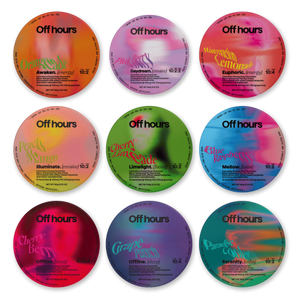 Off Hours D9 Gummies, 100mg