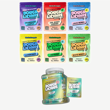 Doughlicious Exotic THC-A Flower, 1g