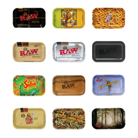 RAW Metal Rolling Tray - Small