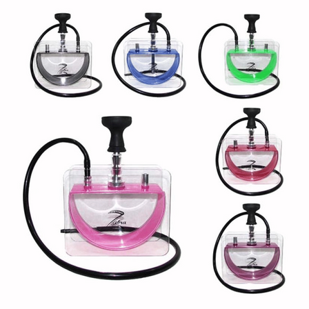 Zebra Smoke Pillow 14 Inch Single Hose Hookah