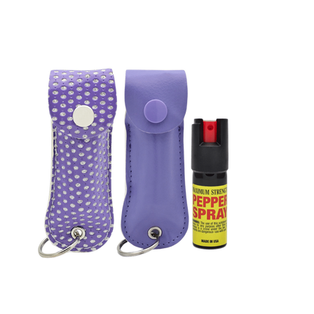 Cheetah Keychain Pepper Spray, 0.5oz
