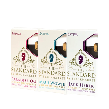 The Standard Rare Cannabinoid Blend Disposable, 2g*