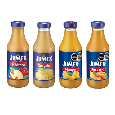 Jumex Glass Bottles, 413ml