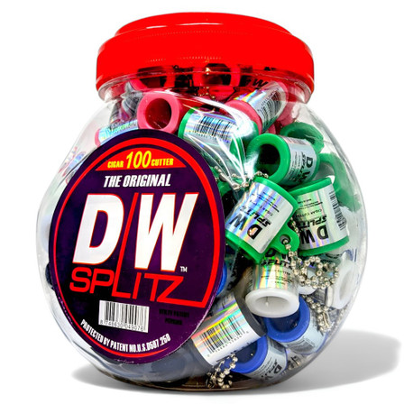DW Splitz Cigar Splitter Jar, 100CT