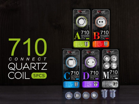 Lookah 710 Quartz Wax Dish Coils