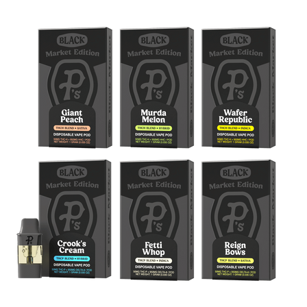 Pushin P's Black Market Pod, 1000mg