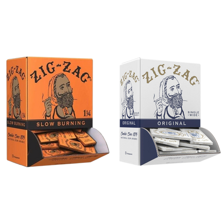 Zig Zag Rolling Papers Display