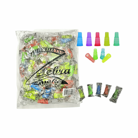 Zebra Smoke Disposable Female Hookah Hose Tips
