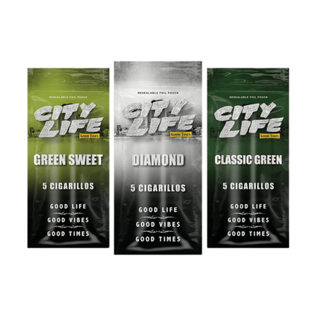 Good Times City Life Cigarillos - 5 for $1.29