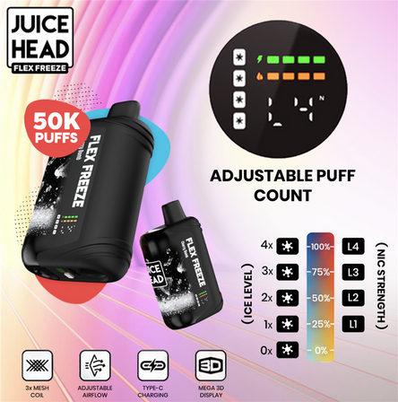 Juice Head Flex Freeze 50K Disposable [SB2024]