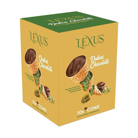 Lexus Dubai Chocolate Cone, 13.5g