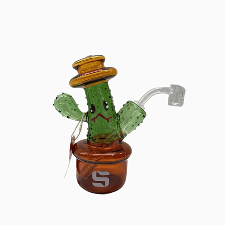 Silo Cactus with Hat Water Pipe #36