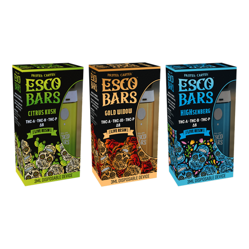 Esco Bars THC-A Live Resin Disposable, 3g*