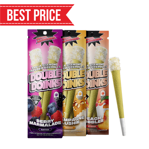 Munchies THC-A Double Doinks, 3g