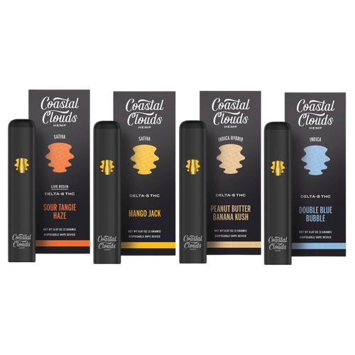 Coastal Clouds D8 Live Resin Disposable, 2g*